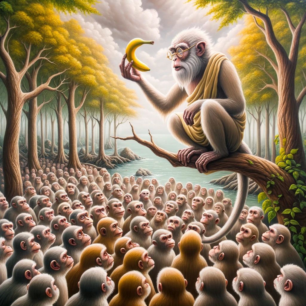 The Parable of the Monkey’s Enlightenment